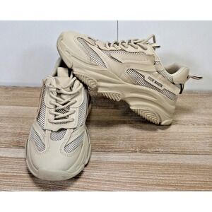 Steve Madden Women's Possession POSS03S1 Chunky Sneaker, Size 10 M, Gray